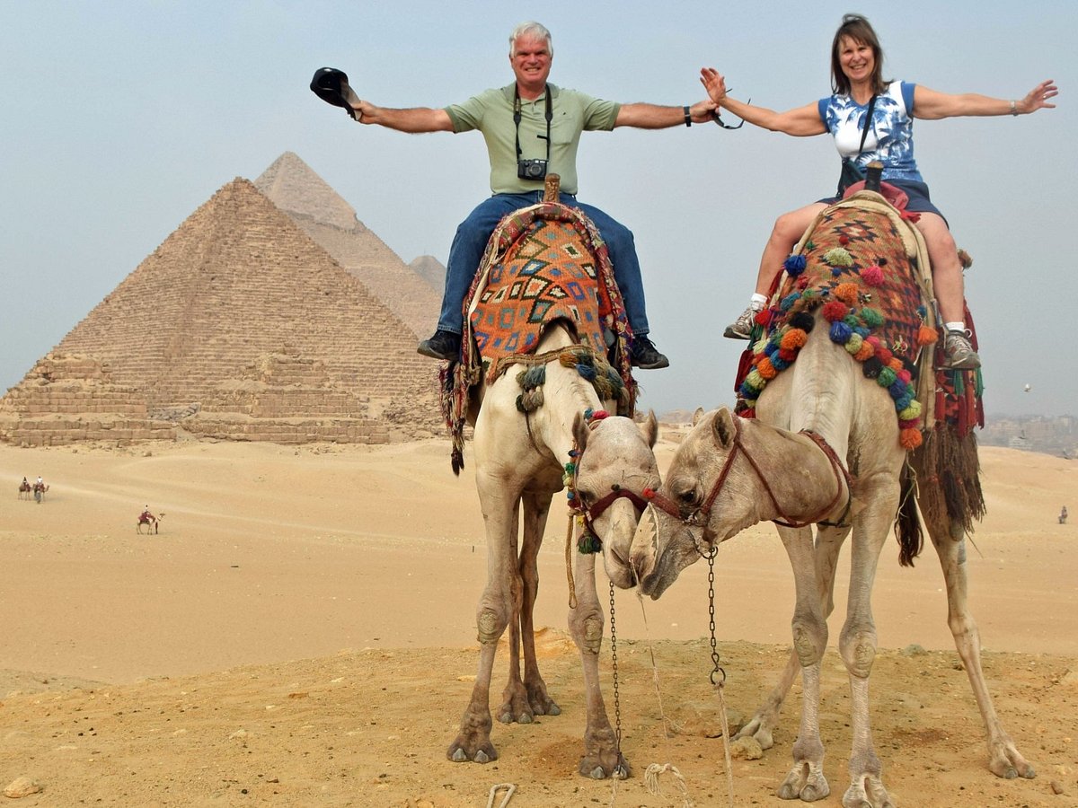 Giza Pyramids and Sphinx