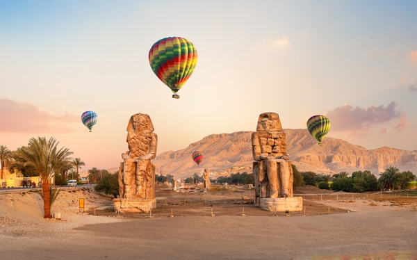 Hot Air Balloon Ride In Luxor