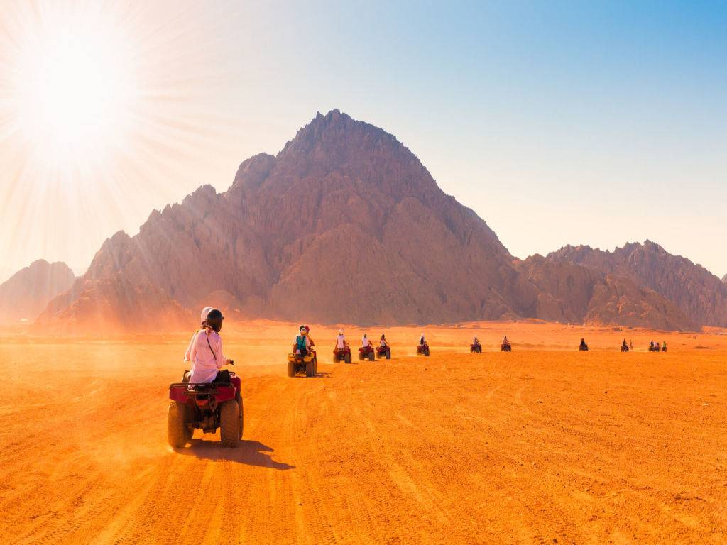 Sunset Quad Bike Safari In Luxor