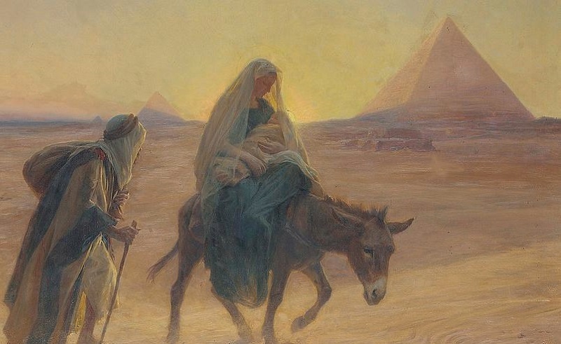 Holy Family Steps in Egypt